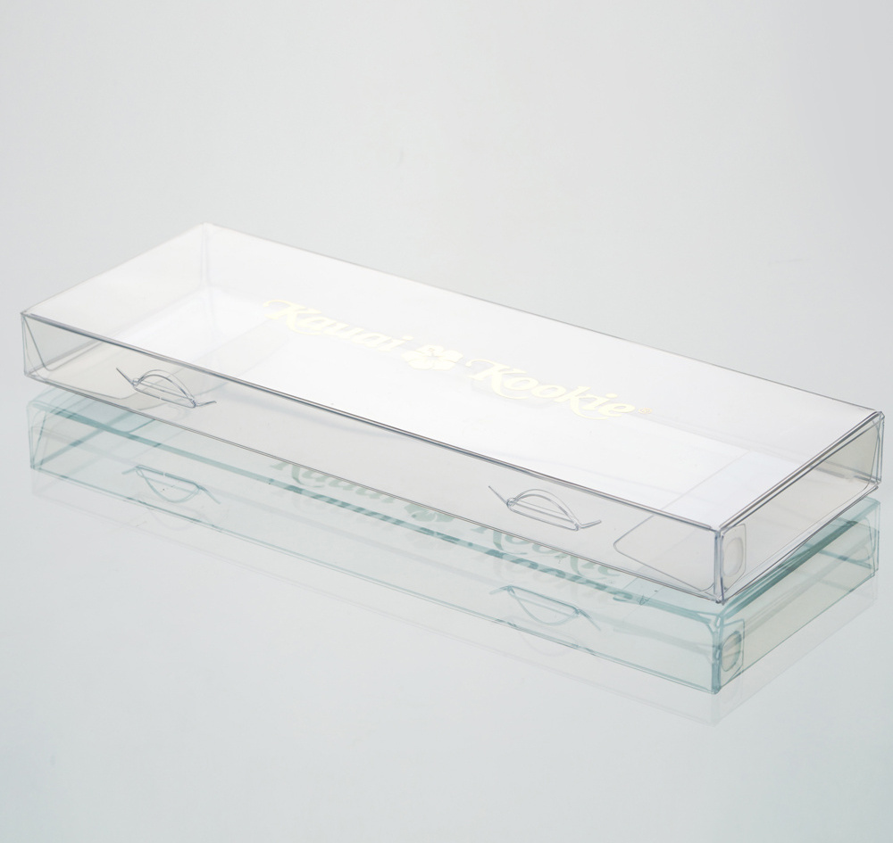 Hot Sale Custom Foldable Clear PVC Hard Plastic Box Packaging