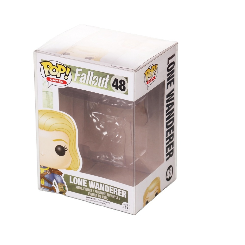 Wholesale Soft Shells Acid-Free Clear Funko Pop 4-inch Protector Box