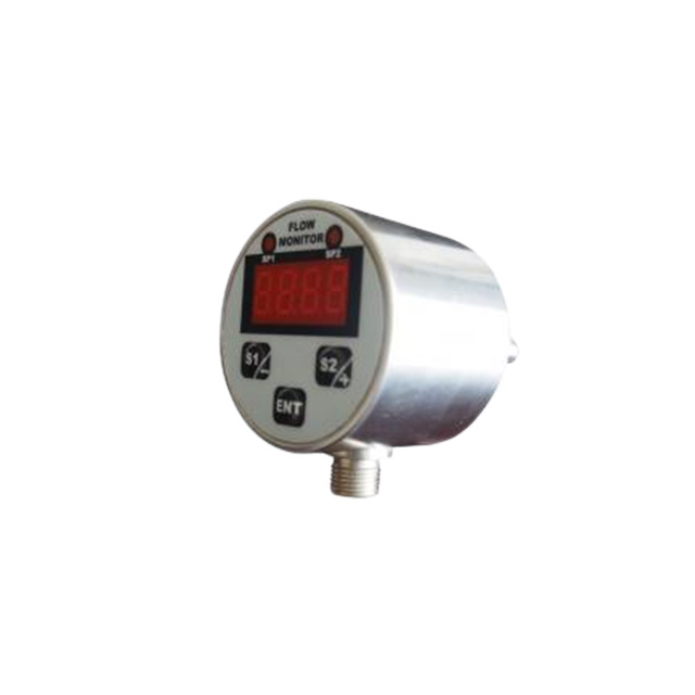 Thermal Flow Switch Water Flow Switch Digital Flow Switch Analog Output Digital Stainless Steel 4-20ma Liquid CE 0-60C HENGHE