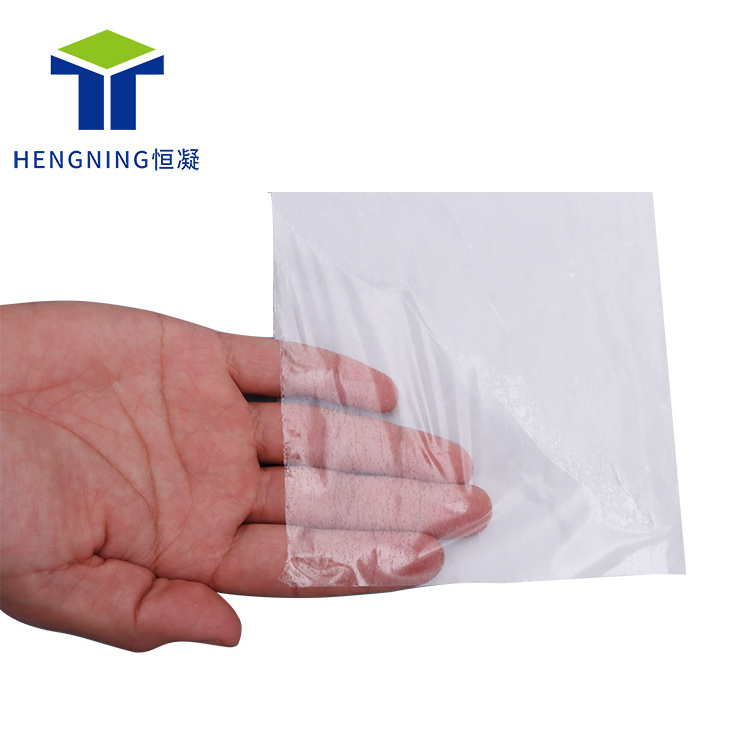 Free Sample EVA film hot melt adhesive film for embroidery patch label logo