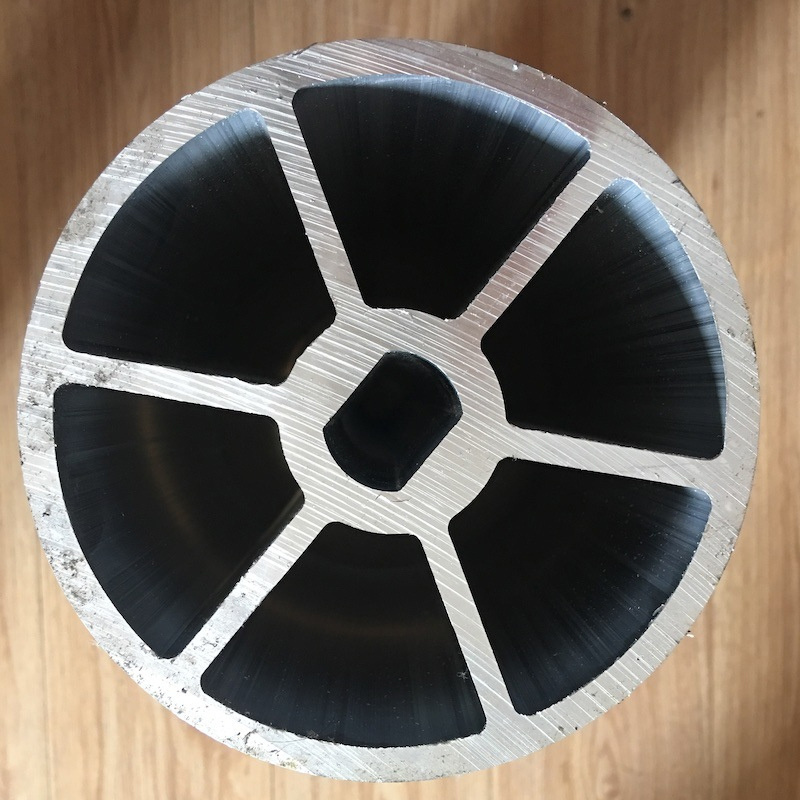 Corrugated Aluminum Alloy Pipe 2218 2618A 2219 2519 2524 2624 2025 Hollow Hexagonal Aluminum Tube