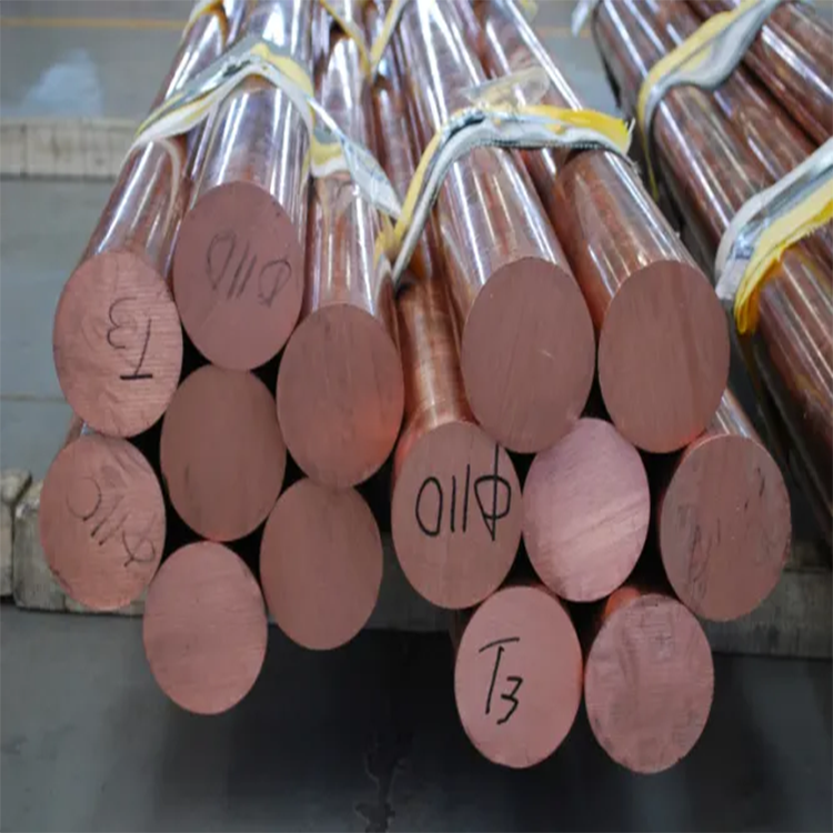 Cheap Soild copper Brass bar Brass metal rod Beryllium Bronze Round Bar copper alloy bars price per kg