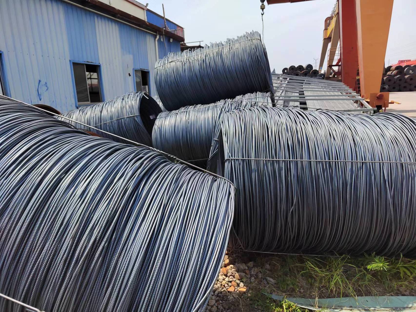 China supply SAE 1006 Hot Rolled Steel Wire Rod In Coils for making nails instock