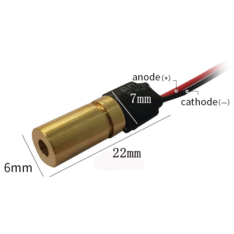 High quality 780nm 50mw adjustable infrared dot laser module industrial grade laser sight IR point laser focus module