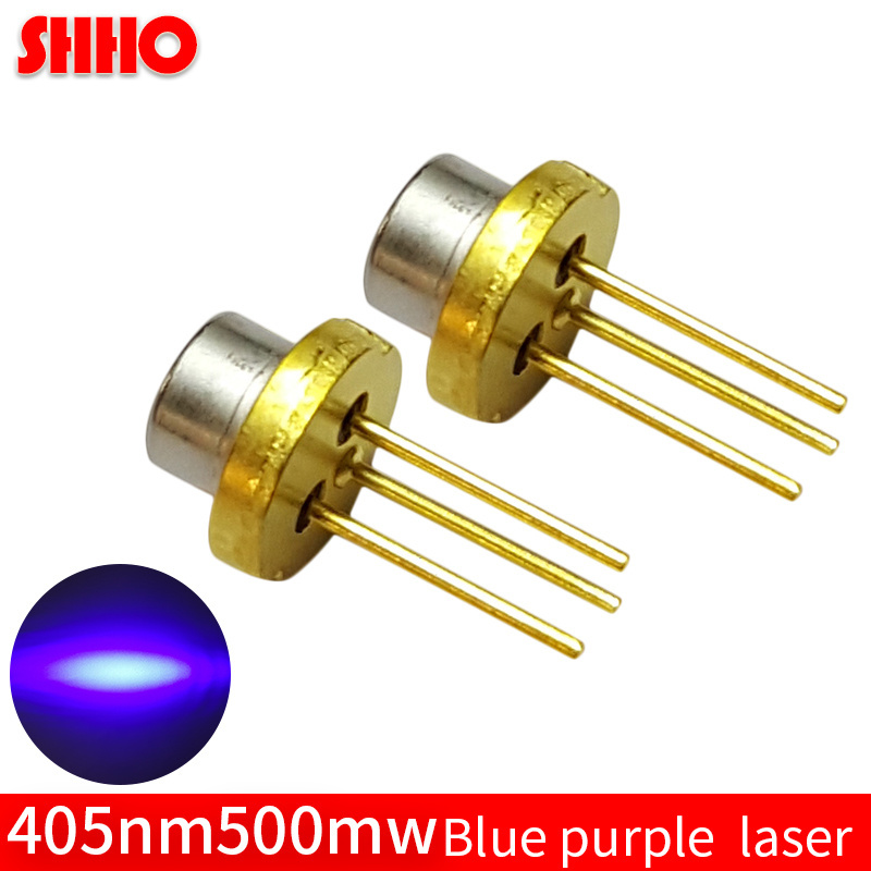 Blue light laser semiconductor TO18/diameter 5.6mm 405nm 350mw blue violet laser diode 3D printing laser emitter head