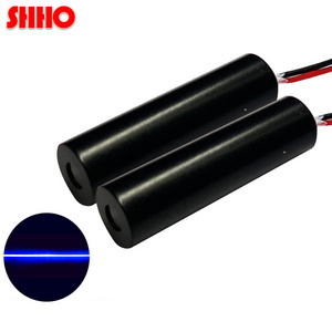 Short band customizable 450nm 5mw blue line laser module laser level launcher laser marking industrial class locator