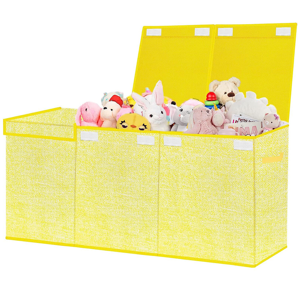 Wholesale Multifunctional Foldable Toy Storage Box Large capacity Children Toy Storage Basket Kid Organizer