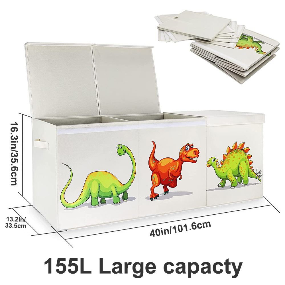 2022 Hot Sale Reasonable Price Big Size Container Box Organizer Collapsible Large Toy Storage Box & Bins