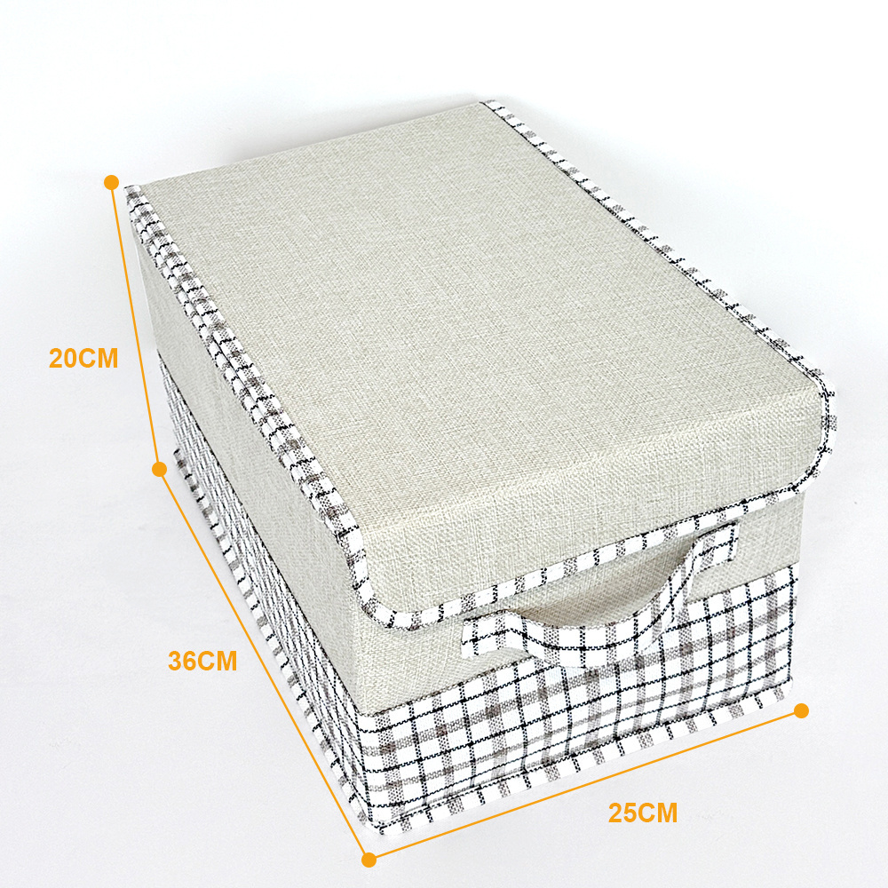 Wholesale Custom Home Storage Bin Stackable Closet T-Shirt Pants Storage Box Dust-Proof Underwear Organizer With Lid