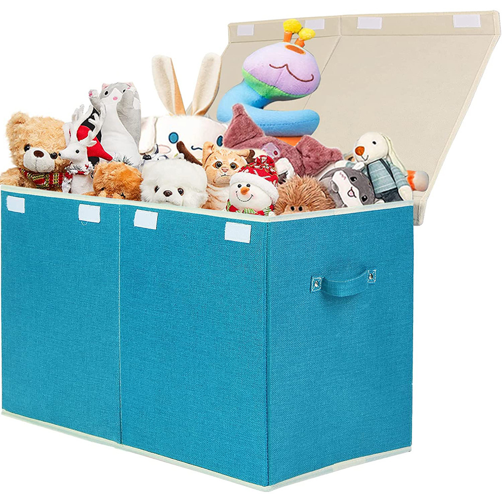 Wholesale Multifunctional Foldable Toy Storage Box Large capacity Children Toy Storage Basket Kid Organizer