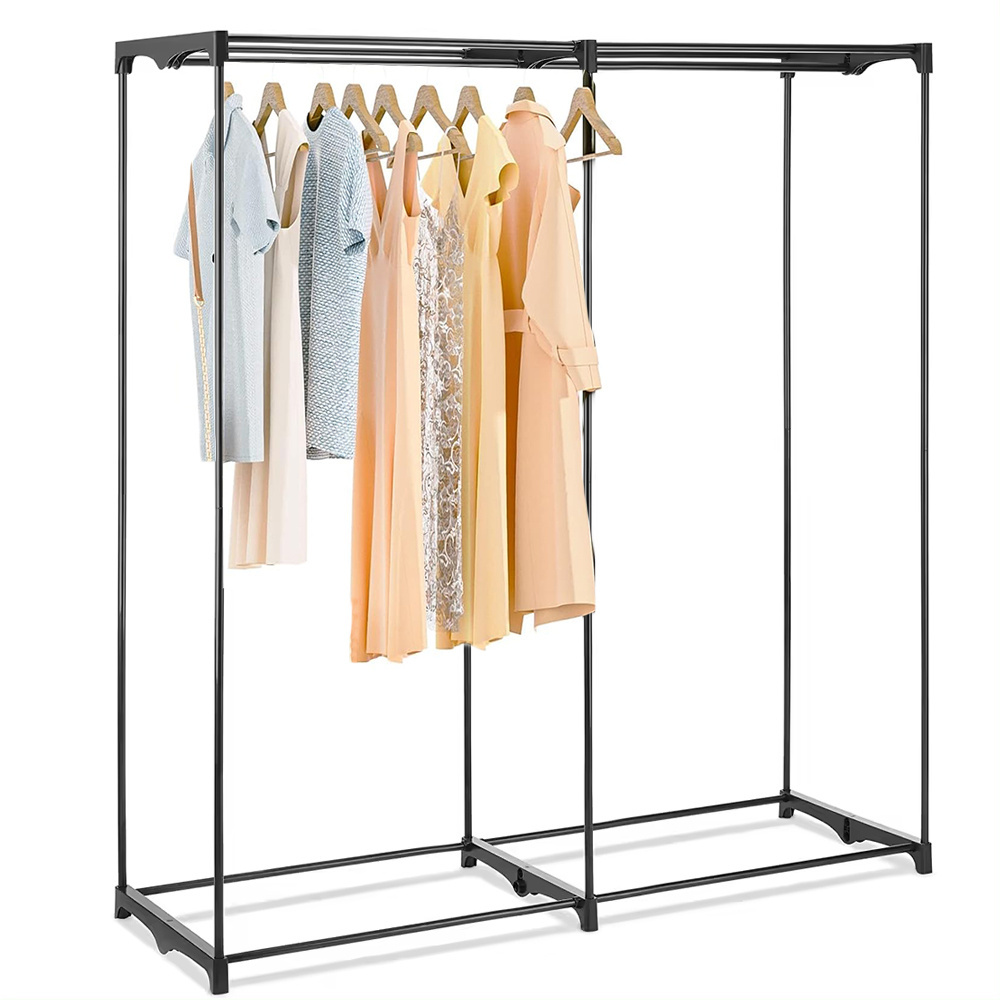 Custom Assembled Portable Closet Lightweight Folding Fabric Clothing Storage Closet Shelves