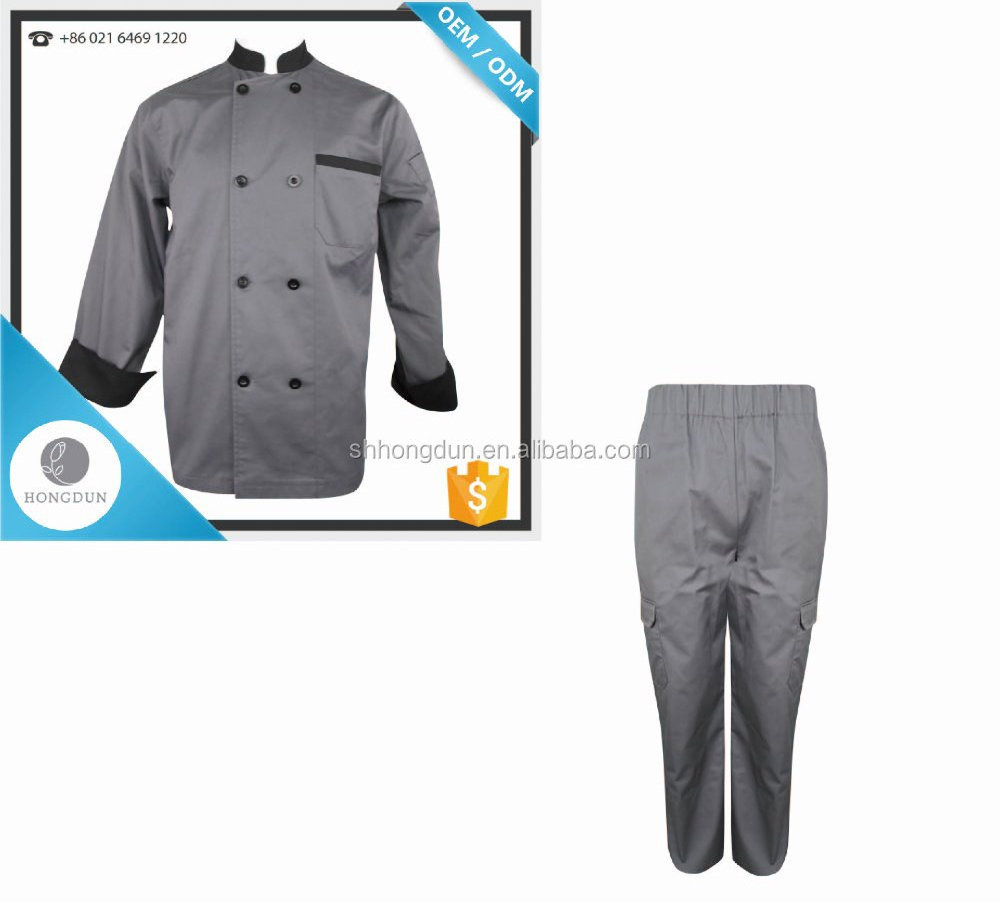 Wholesale Custom Made Cooking Chef Clothes Modern Restaurant Uniform