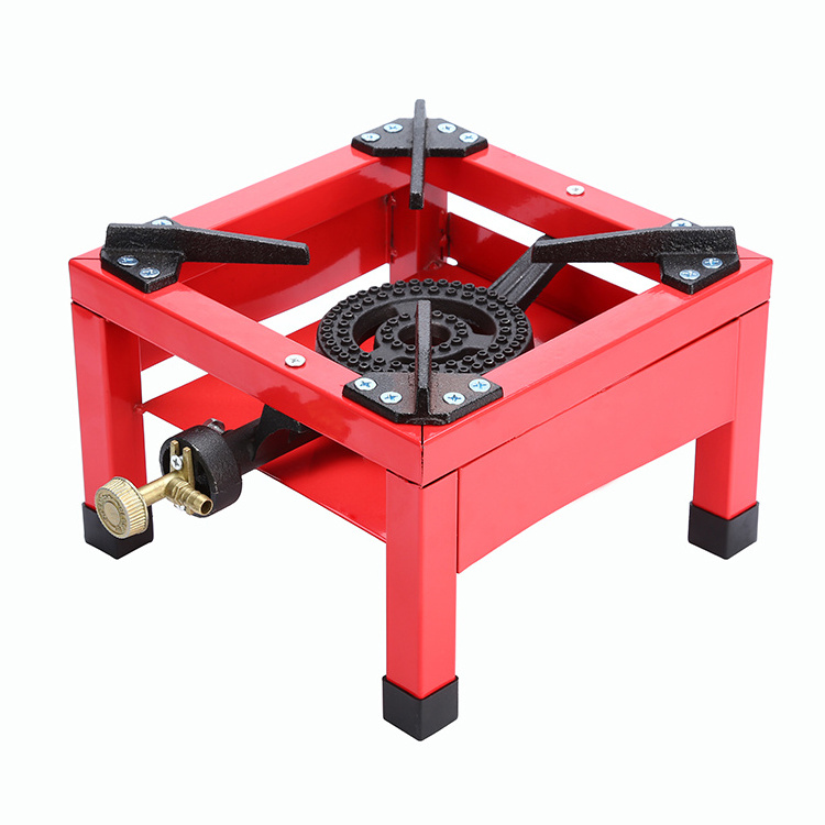 Fierce Fire Single Burner, Propane Portable Square Single Stove, Powerful for Camping