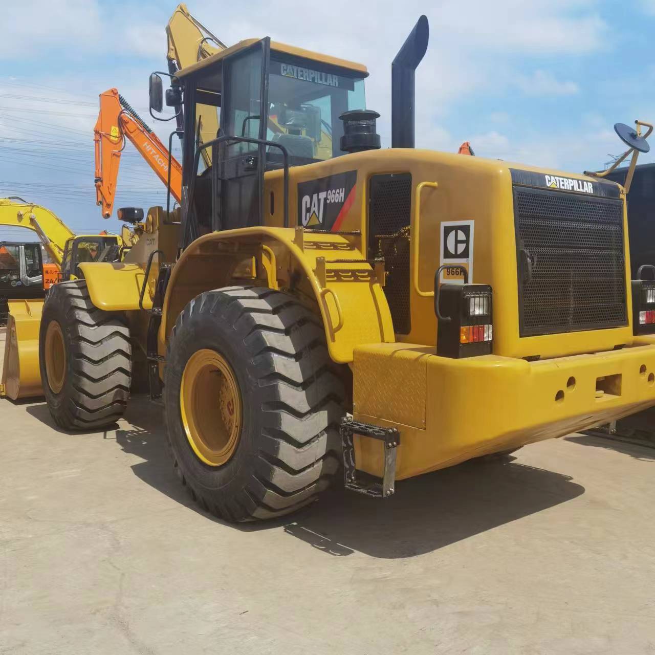 Original Japan Cat 966H 966L 966 Loader For Sale  Caterpillar Second hand Large front end wheel loader Construction Machinery