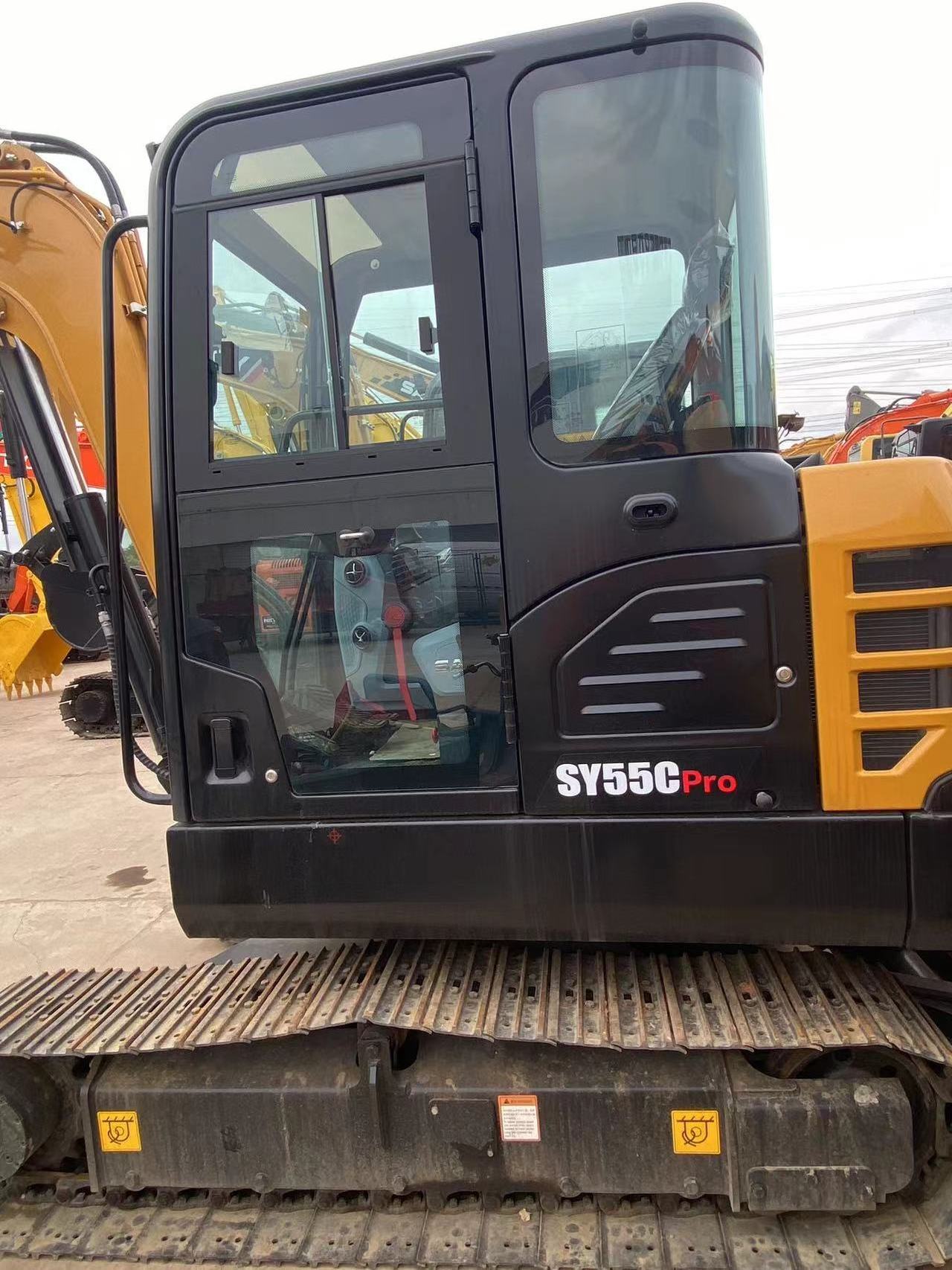 Sany sy55 sy55c sy55c-10 sy55u sy55c pro mini crawler excavator 5 Ton used excavators digger made in China