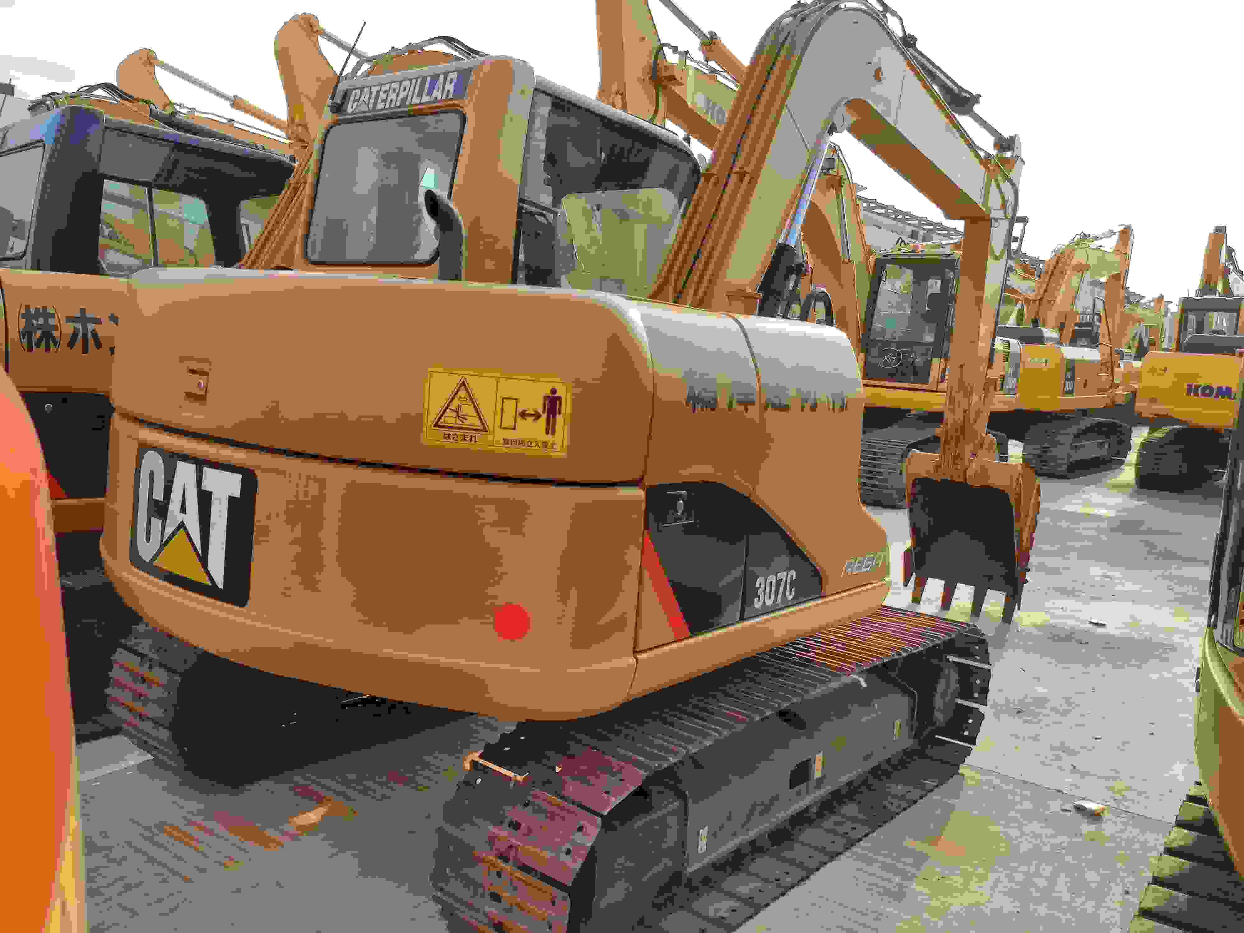 Used Cat 307 307C Second Hand Caterpillar 307 For Sale 7 Ton Earth Moving Machine cat307c Mini Crawler Bucket Hydraulic Digger