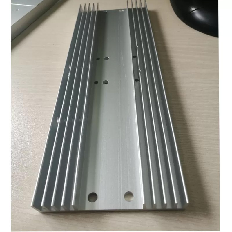 oem aluminum profile bending cnc machining processed products flexible heat sink for led light strip