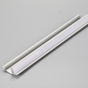 machining service anodized cnc aluminum parts round bendable aluminum profile led strip light for ceiling