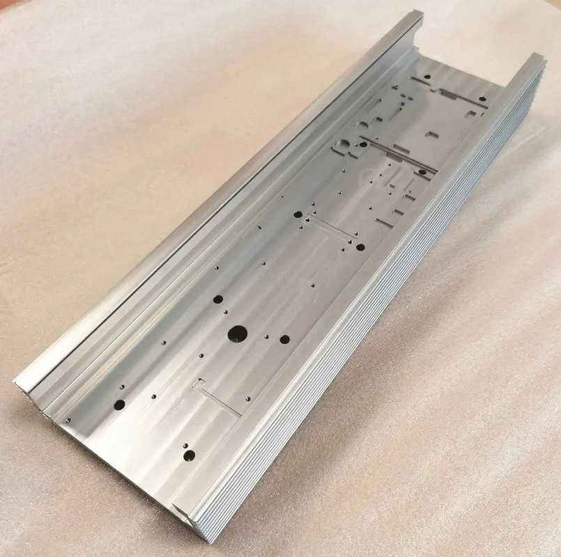 oem aluminum profile bending cnc machining processed products flexible heat sink for led light strip