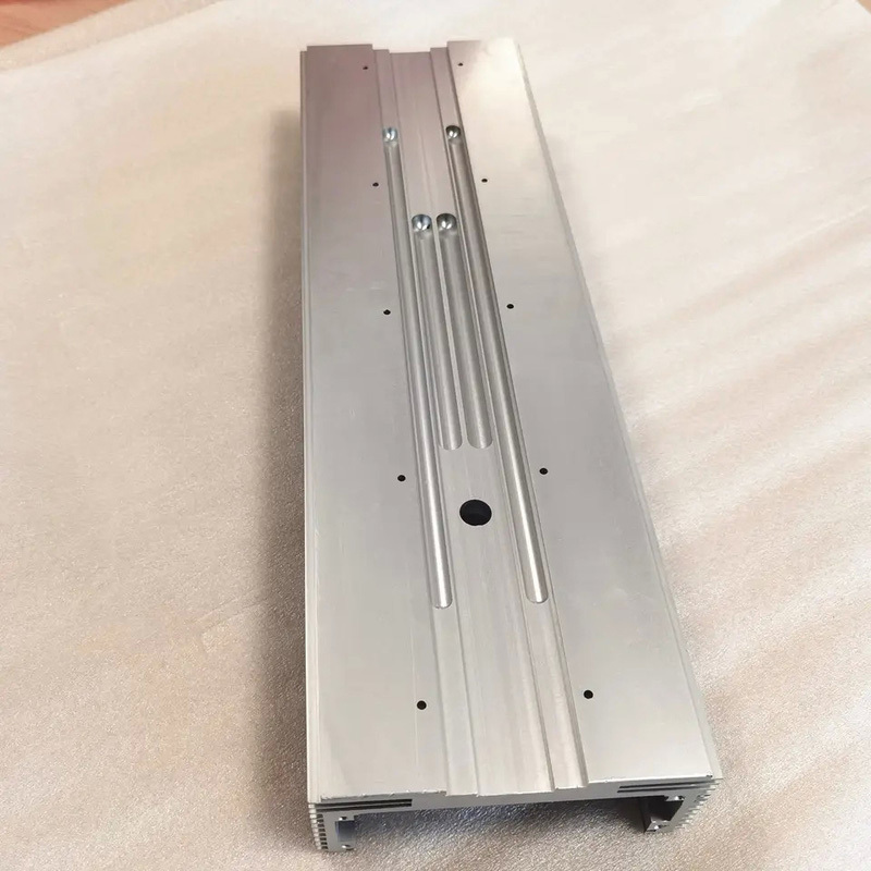 oem aluminum profile bending cnc machining processed products flexible heat sink for led light strip