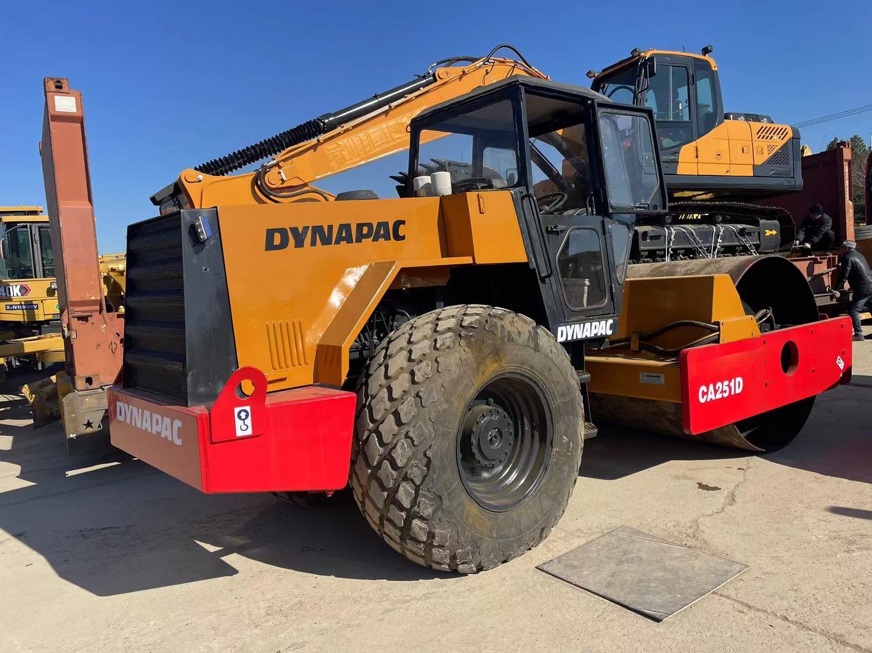 Dynapac roller CA25 CA301 CA152  CA250 road roller 13ton made in Sweden Dynapac CA251 /CA30 /CA25  Used Road Roller Compactors