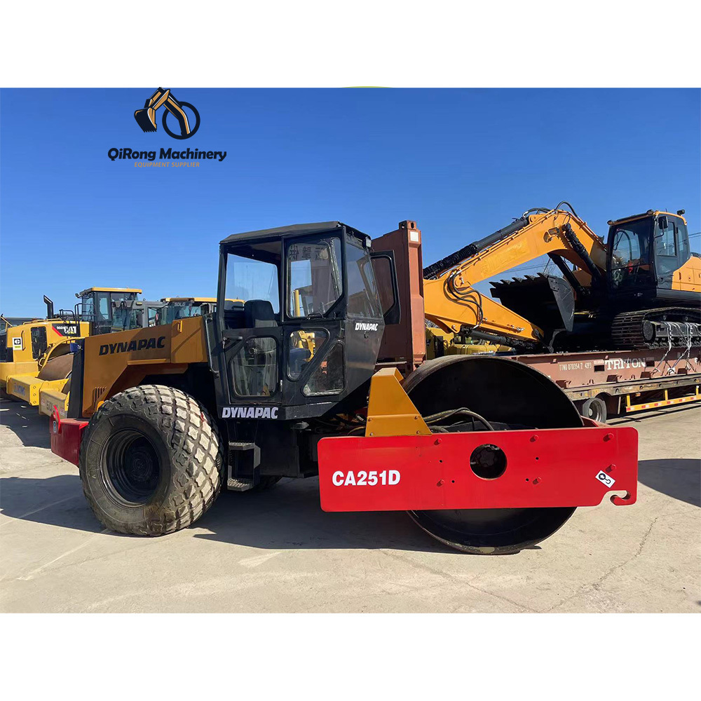 Dynapac roller CA25 CA301 CA152  CA250 road roller 13ton made in Sweden Dynapac CA251 /CA30 /CA25  Used Road Roller Compactors