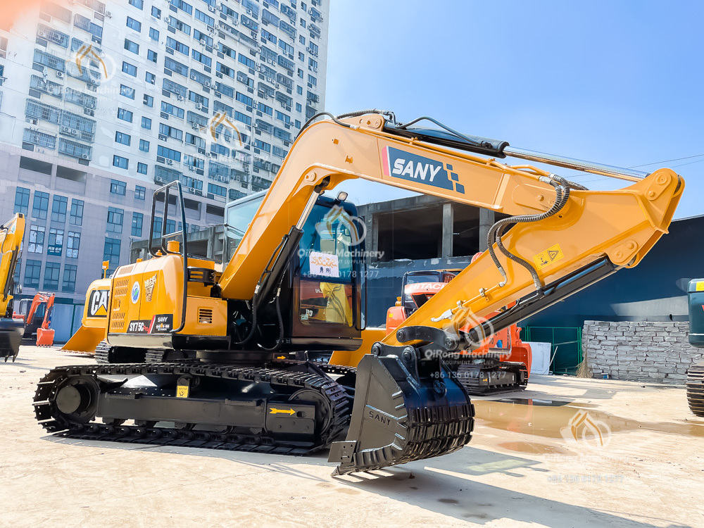 Used Sany75 Sany sy75c Small Micro Crawler Bagger Digger Excavators Machine