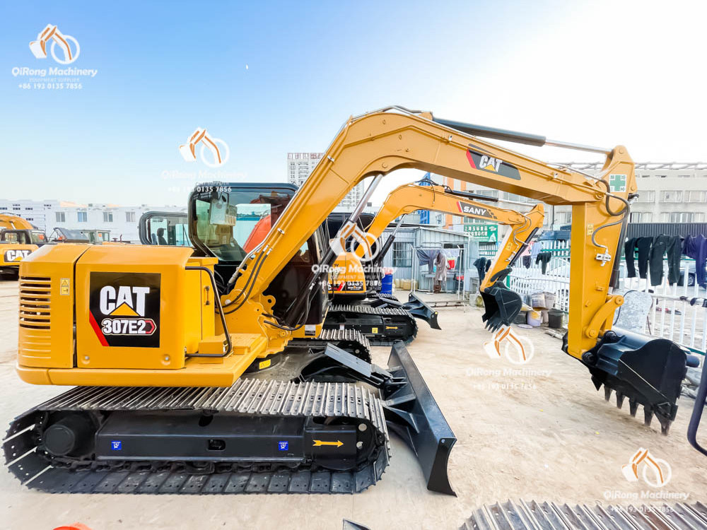 construction equipment and tools cat307 bagger excavadora Caterpillar 307