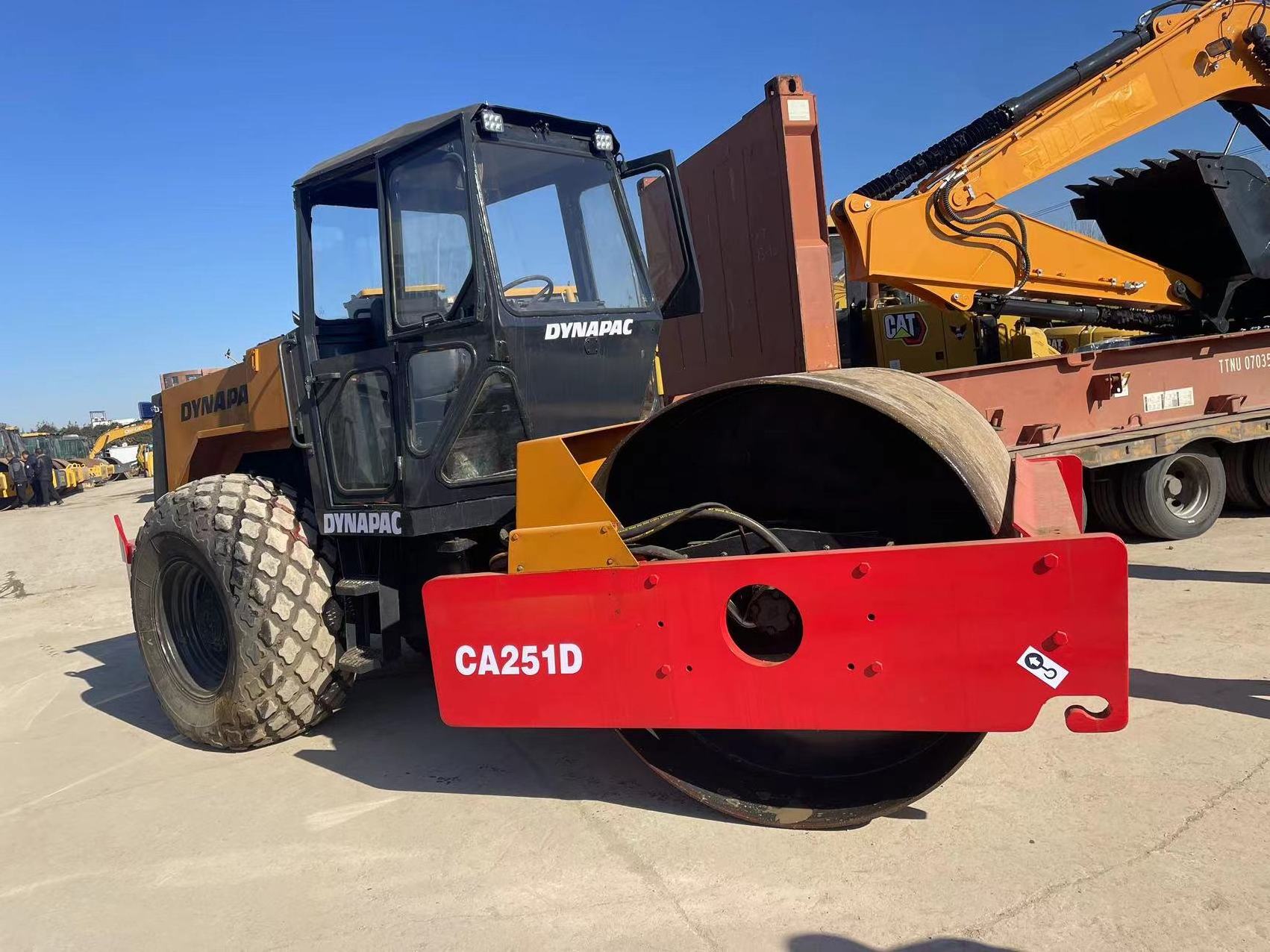 Dynapac roller CA25 CA301 CA152  CA250 road roller 13ton made in Sweden Dynapac CA251 /CA30 /CA25  Used Road Roller Compactors