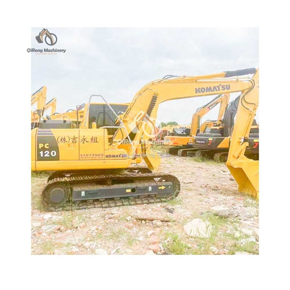 12 Ton Komatsu PC120 PC120-8 used excavator and engineering machinery mini large digger high performance for sale