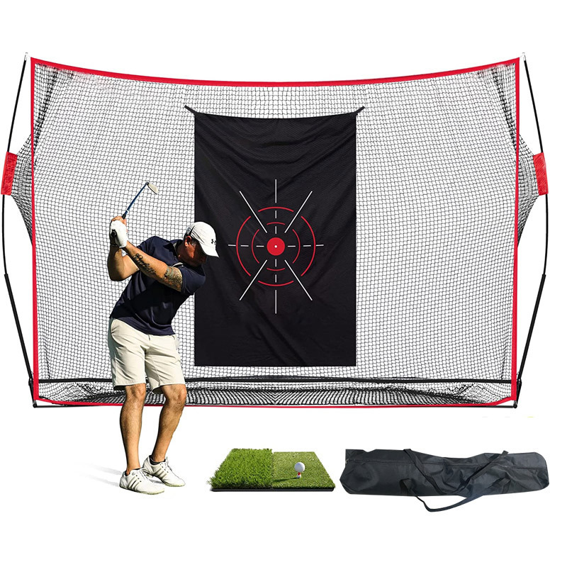 Golf Practice Net, Heavy Duty Golf Practice Net with Target Cloth,Carry Bag For Indoor And Outdoor Use