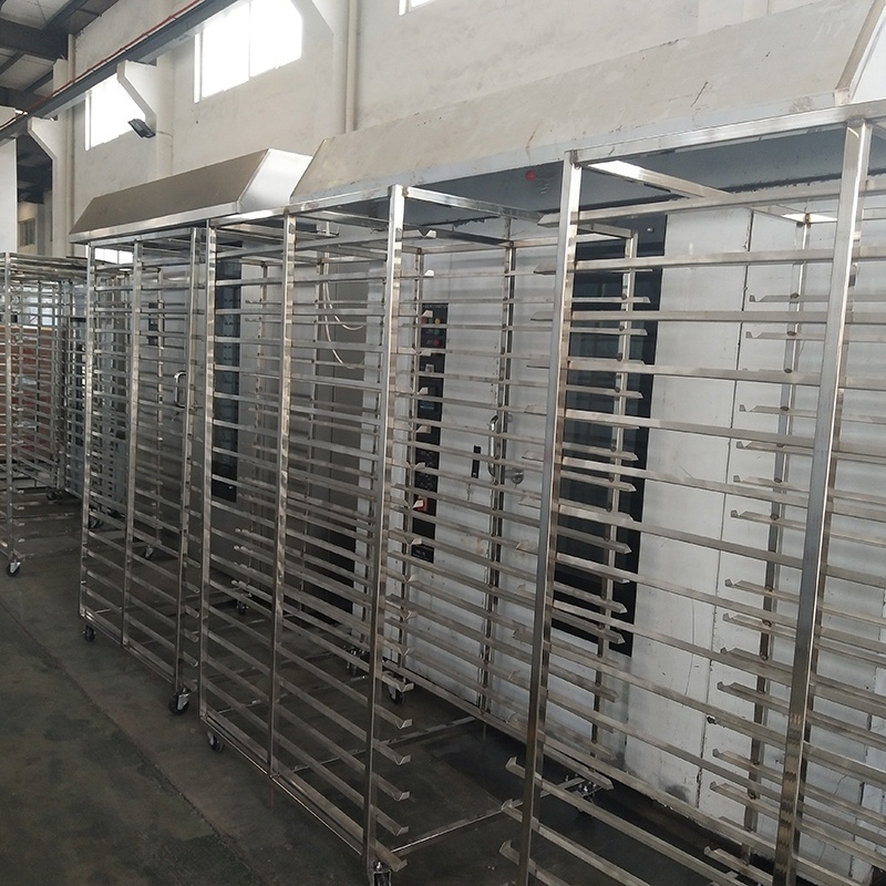 China industrial bakery rotary gas oven / rotating bakery ovens