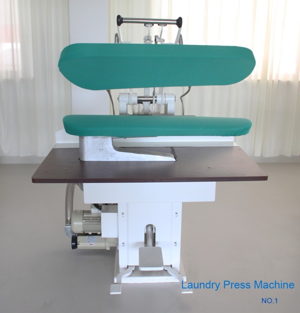 Commercial laundry steam iron press machine clamp machine series