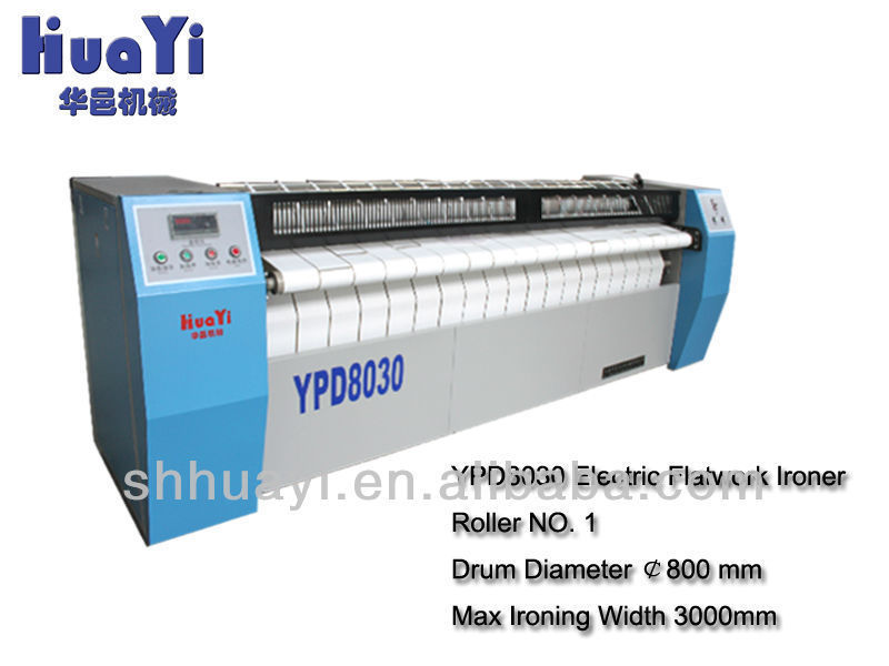 1-4 rollers electric tablecloth curtain sheets ironing machine laundry steam flatwork ironer