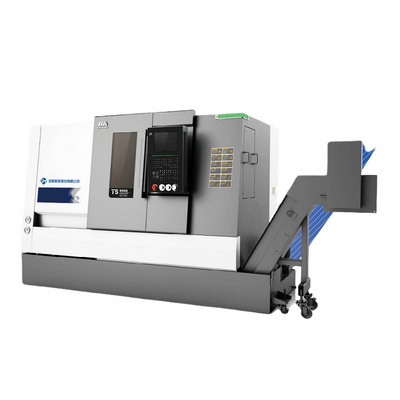 SMTCL CNC Lathe High Rigid Hard Rail T5.2-500S Fresadora CNC Metal 15kw CNC Slant Bed Lathe