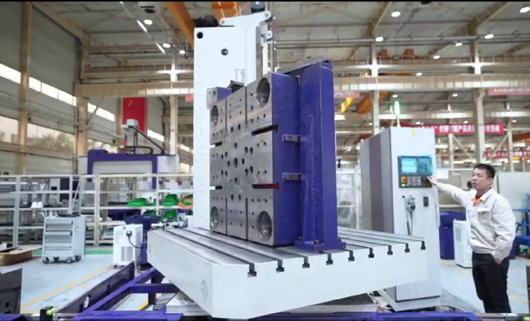 SMTCL Heavy Duty 5 Axis Milling Boring Machine PBC 110f SIEMENS System CNC Boring and Milling Machine