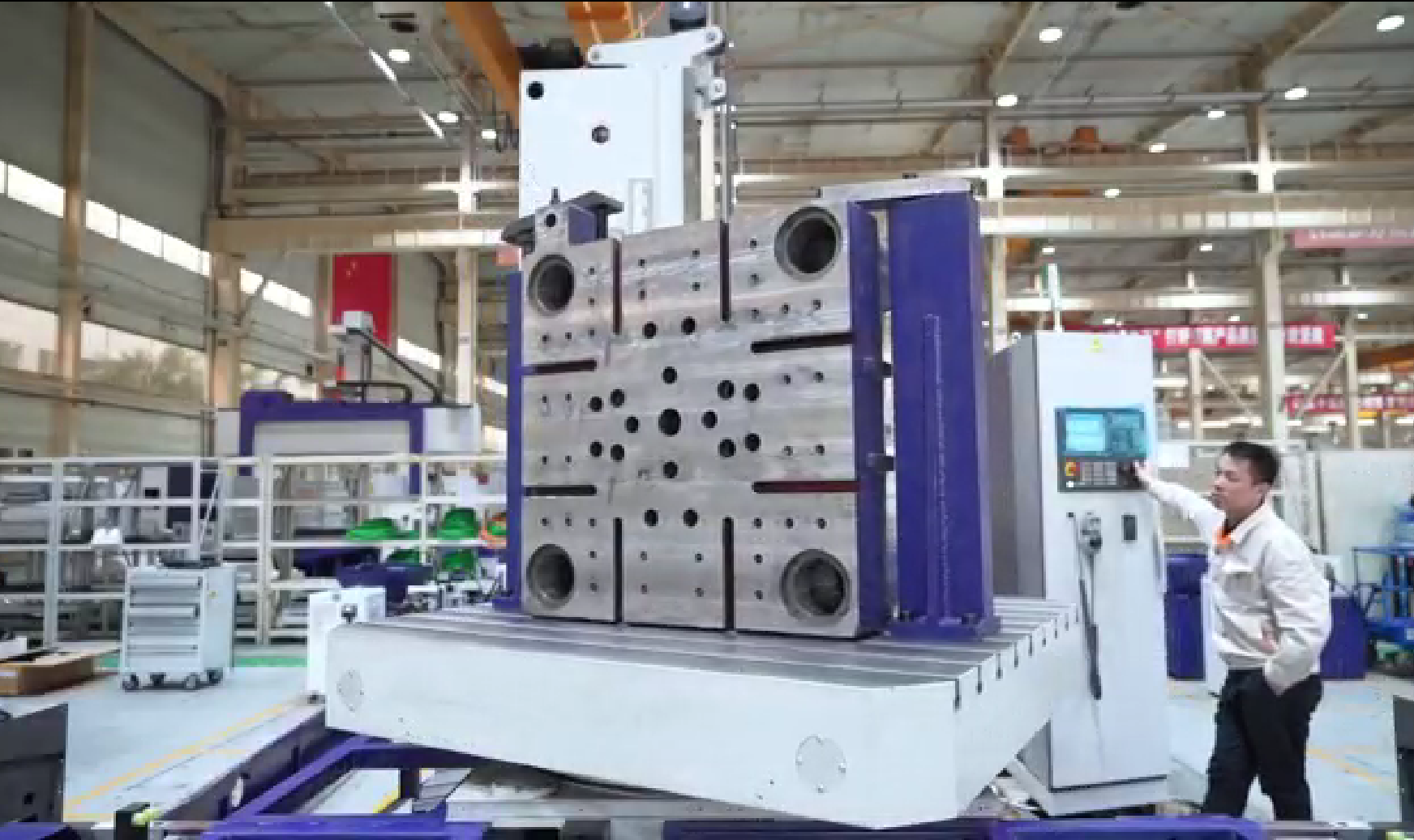 SMTCL Heavy Duty 5 Axis Milling Boring Machine PBC 110f SIEMENS System CNC Boring and Milling Machine