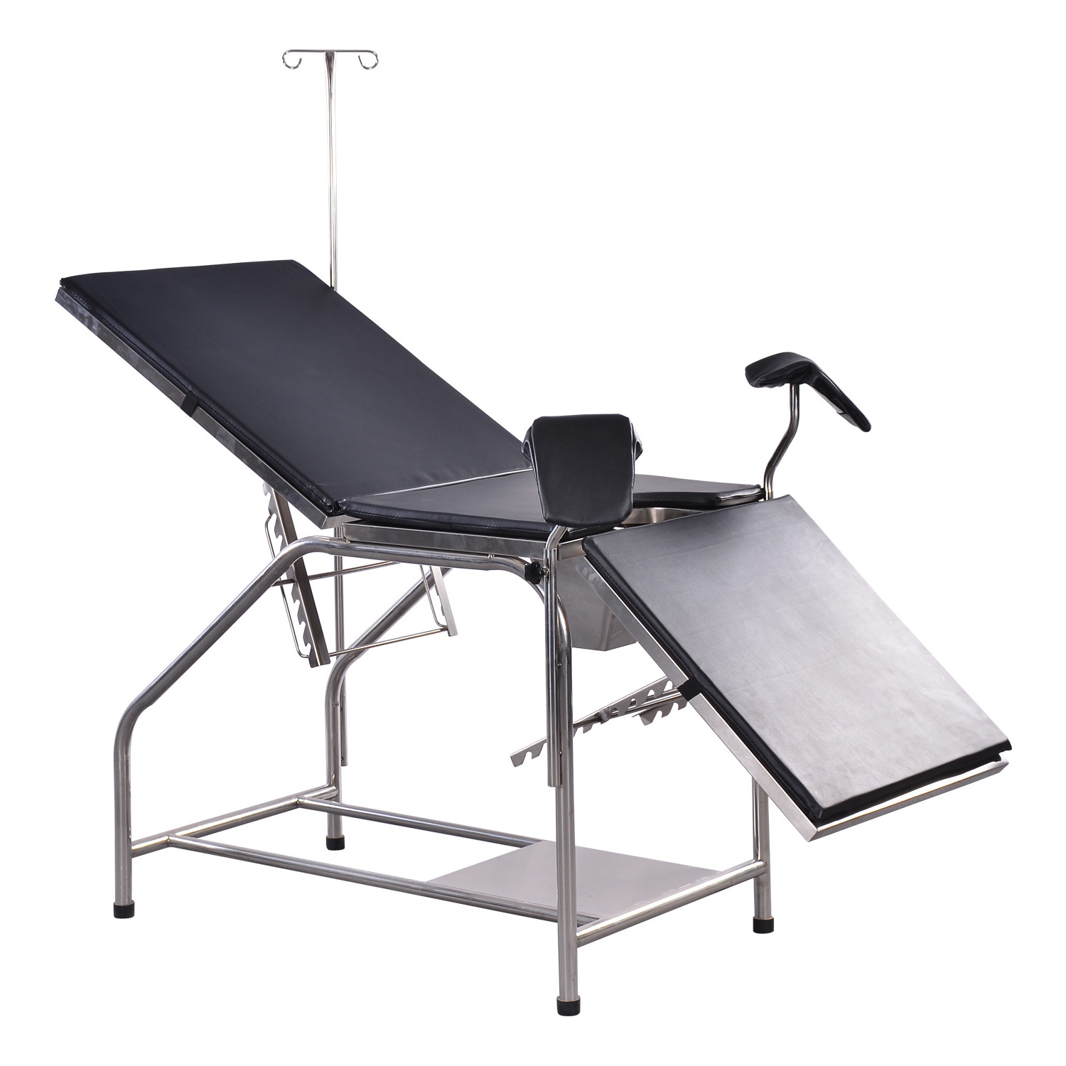 HF-773A Medical Gynecological Examination Chair Exam Table with Movable Side Cabinet