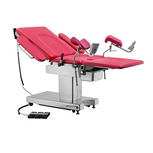 Surgical Instrument Electric Obstetric Gynecologic Chair Table Bed for Gynecology obstetrics examination delivery bed