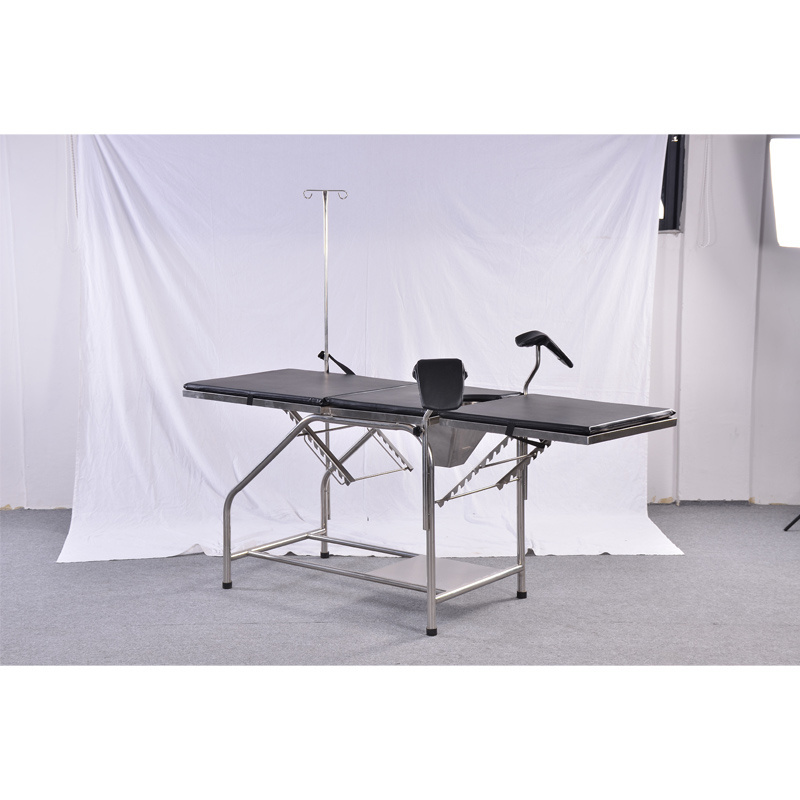 HF-773A Medical Gynecological Examination Chair Exam Table with Movable Side Cabinet