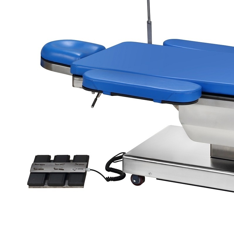 Operating Theater Equipment Electric Hydraulic Ophthalmic Treatment Table Eye Surgery Bed with battery