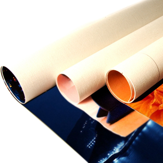 115g to 410g poly cotton digital printing canvas roll photo canvas painting canvas roll for printing