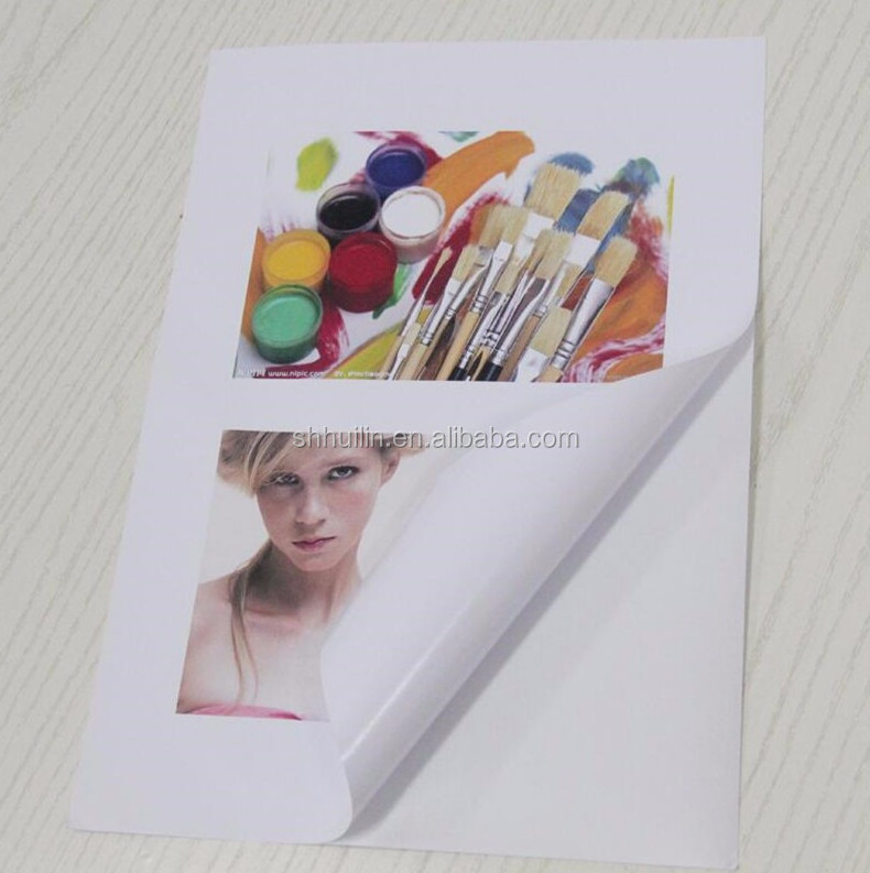 135gsm self adhesive glossy photo paper for inkjet printing