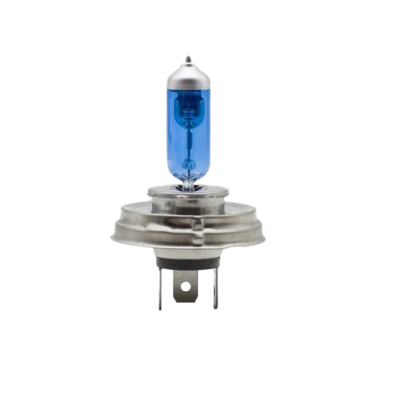 Others Car Light Accessories Super White Blue Color Auto Headlight Halogen Bulb H4 12V 60/55W P43t