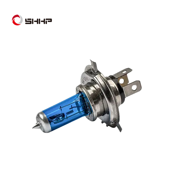 Others Car Light Accessories Super White Blue Color Auto Headlight Halogen Bulb H4 12V 60/55W P43t