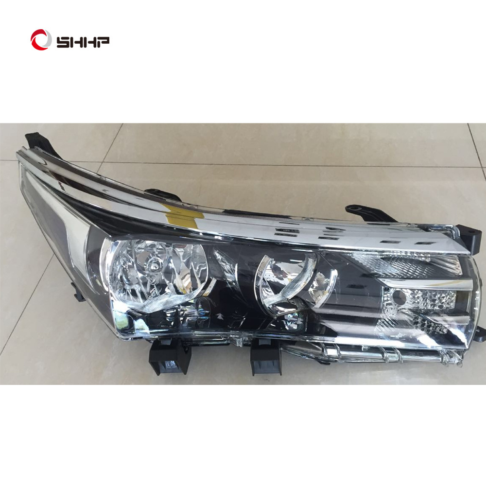 Halogen Xenon Headlights Auto Headlights for TOYOTA COROLLA 2014-2016 Halogen Semi Assembly