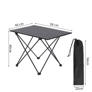 Customized wholesale foldable portable picnic table outdoor camping kitchen table