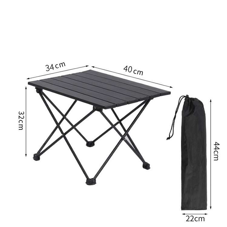 Customized wholesale foldable portable picnic table outdoor camping kitchen table