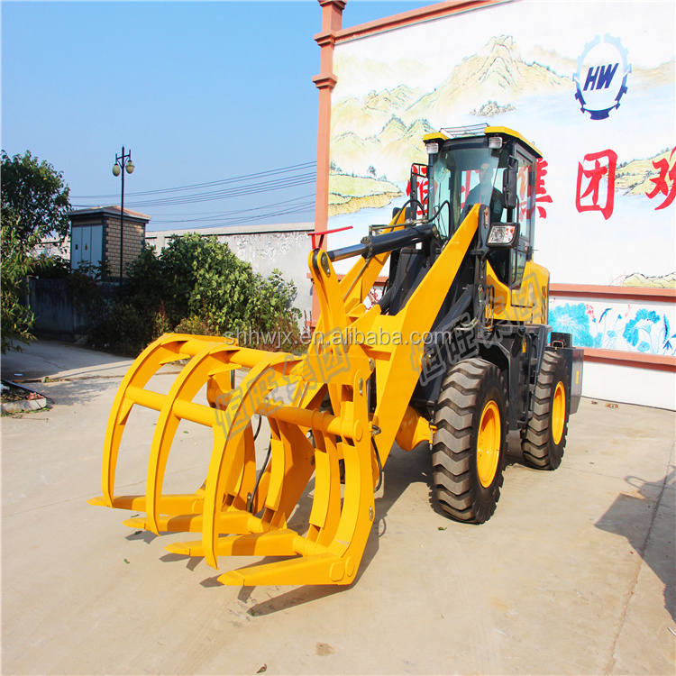 Shanghai bell Sugar Cane Loader Sugarcane Harvester Cane grab loader