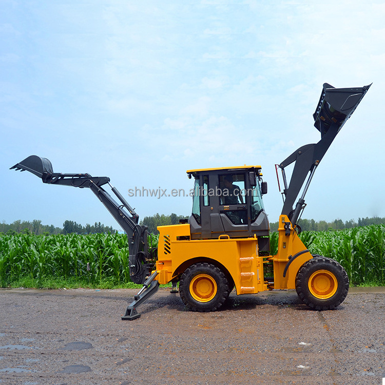 mini backhoe loader tractor power shovel digger for sale